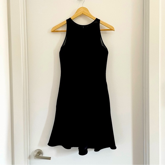 Club Monaco - Fit and flare little black dress - Size O - Black - Picture 1 of 4
